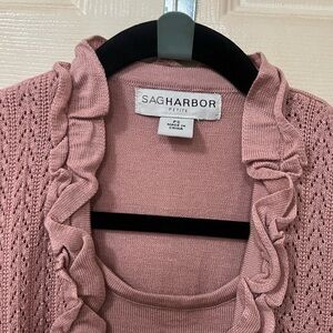 New With Tag Sag Harbor Knit Top Sweater Size Petite Small